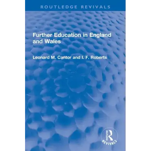 Further Education in England and Wales