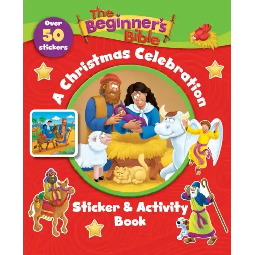 The Beginner's Bible: A Christmas Celebration Sticker and Activity Book - Paperback