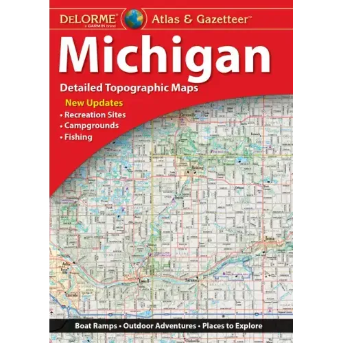 Delorme Atlas & Gazetteer: Michigan