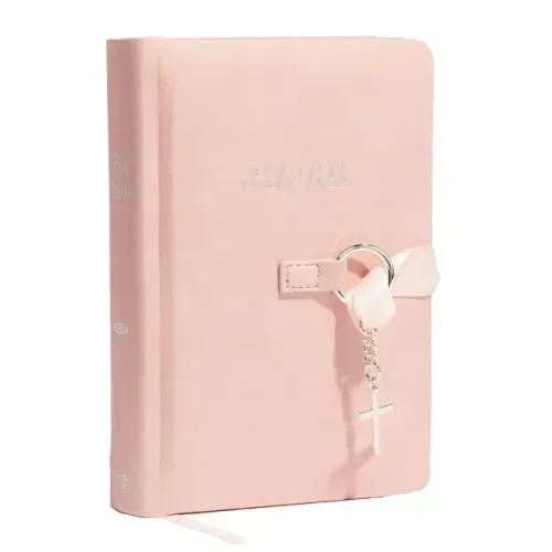 Simply Charming Bible-NKJV-Ribbon Closure - Imitation Leather