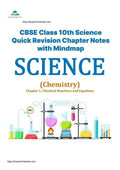Class 10 Science Revision Notes with Mindmap - Quick Revision Chapter Notes by ExpertsTeachers - ExpertsTeachers