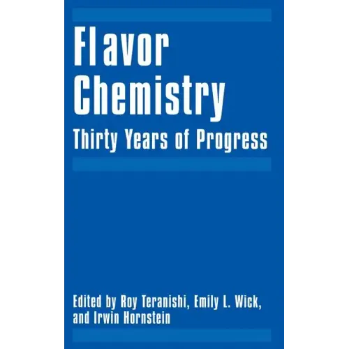 Flavor Chemistry: Thirty Years of Progress