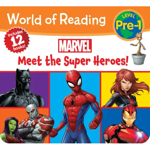 World of Reading Marvel: Meet the Super Heroes!-Pre-Level 1 Boxed Set - Boxed Set