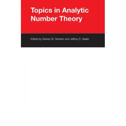 Topics in Analytic Number Theory