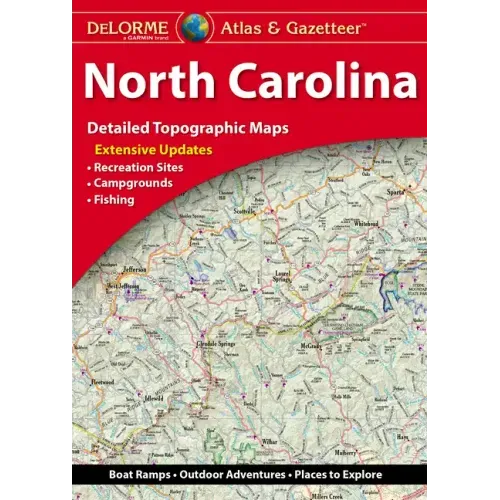Delorme Atlas & Gazetteer: North Carolina