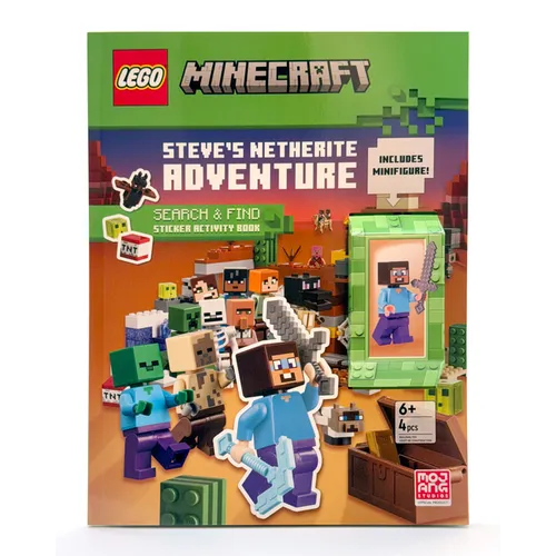 Steve's Netherite Adventure (Lego Minecraft)