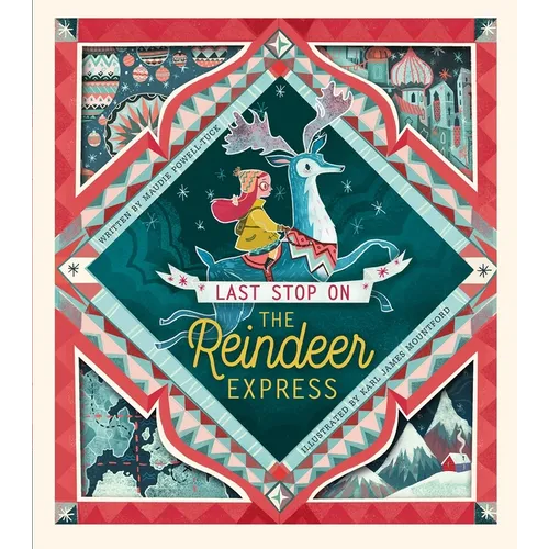 Last Stop on the Reindeer Express: An Interactive Christmas Book for Kids and Toddlers