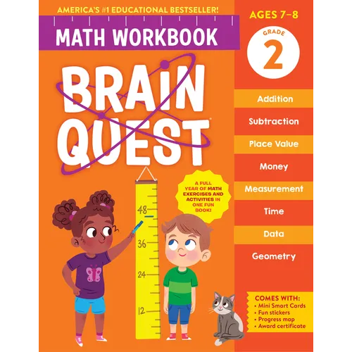 Brain Quest Math Workbook: 2nd Grade
