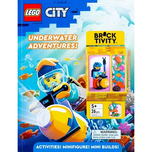 Lego City: Underwater Adventures - Paperback