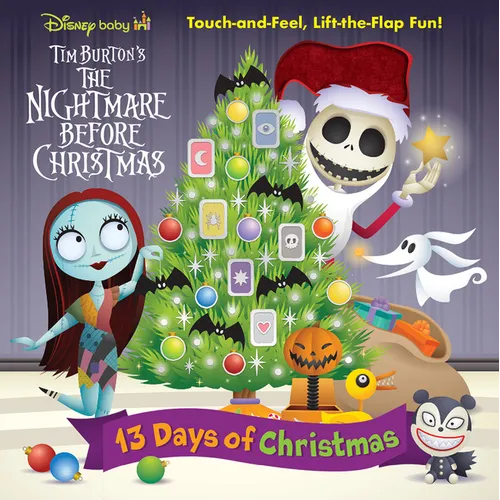 Disney Baby: 13 Days of Christmas: Touch-And-Feel, Lift-The-Flap Fun!