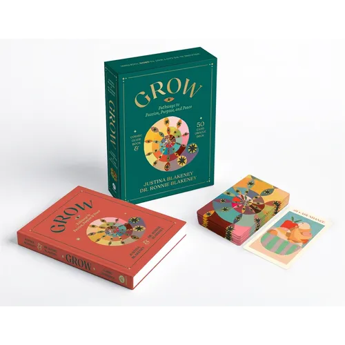 Grow: Pathways to Passion, Purpose & Peace Guidebook & Oracle Deck