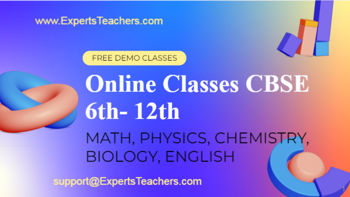 Free Online Demo Class - Class 12th