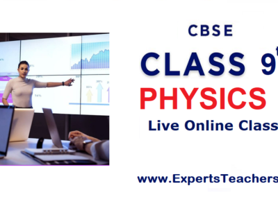 Online Live Classes for Physics Subject for Class 9th