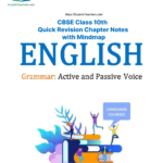 CBSE Class 10th English Quick Revision Chapter Notes with Mindmap PDF