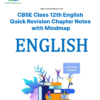 CBSE Class 12th English Quick Revision Chapter Notes